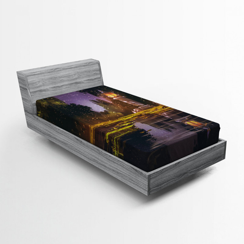 Microfiber Fitted Sheet, Twin Fitted Sheet
