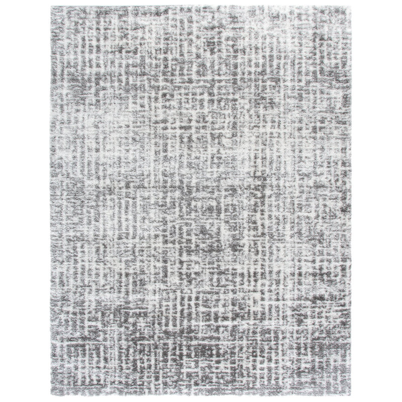 Tahoe Shag Performance Abstract Rug, Rectangle 8" x 10"