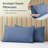 Luxclub 4 PC Oxford King Silky Soft Cooling Extra Deep Pocket Performance Sheet Set-123418290-123418263