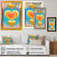«Shining Contemporary Red Heart II», art mural abstrait sur toile-87374985-87374986