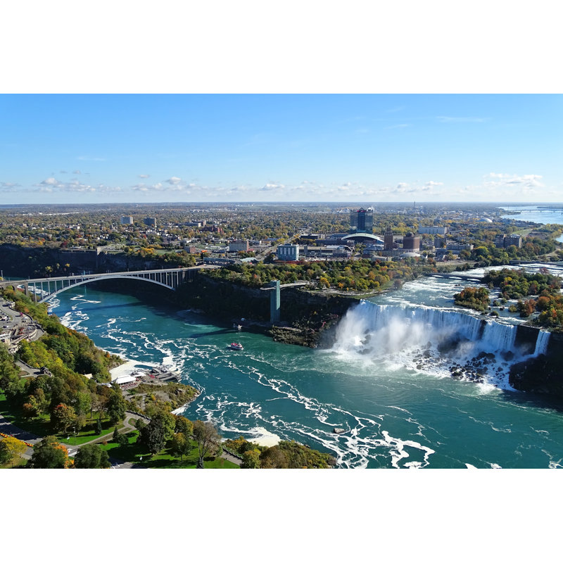 Chutes du Niagara par Alexis Gonzalez - Photographie sur toile tendue, H 20 po x l 30 po