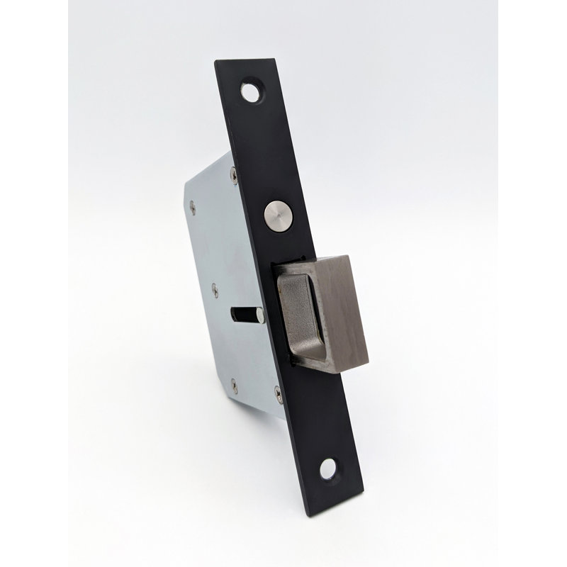 Pocket Door Edge Pull, Satin Black