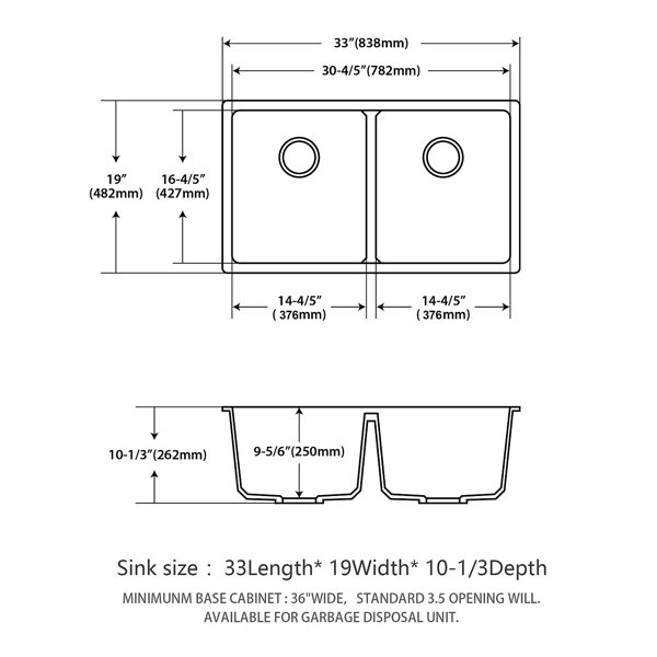 Dimensions du produit