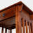Mission Solid + Manufactured Wood Side Table-62793095