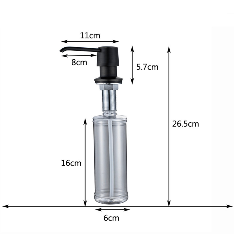FLG Kitchen Faucet with Soap Dispenser