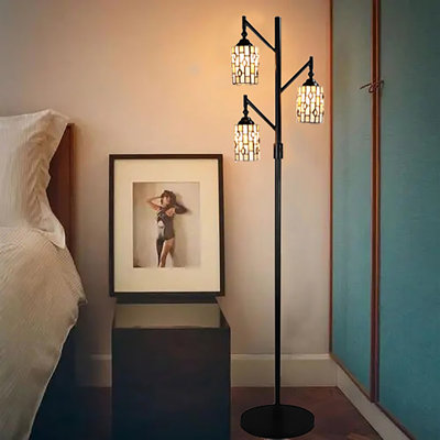 Mizintceva 72'' Matte Tree Floor Lamp