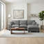 Canapé modulaire en L chenille Cloud Comfort