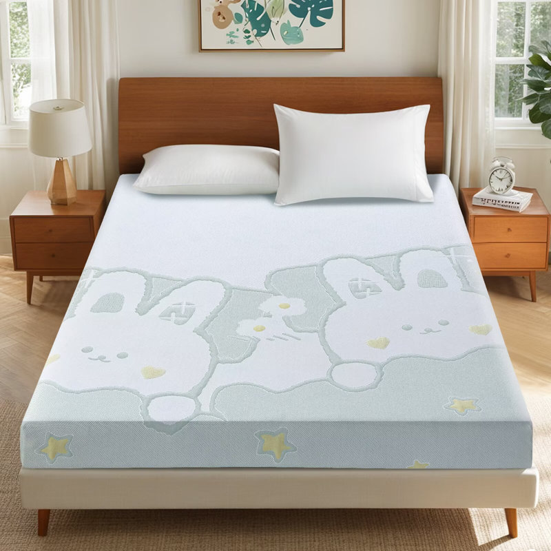Matelas en mousse viscoélastique gélifiée mi-ferme, Lit double, 5"