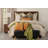 Cream & Black Stripe Cotton Blend Duvet Cover & Insert Set-73091717