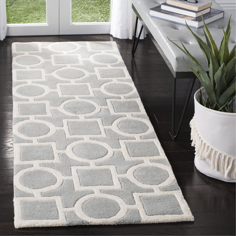 Teresita Hand Tufted Wool Geometric Rug