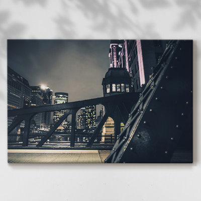 " Chicago River At Night IV "