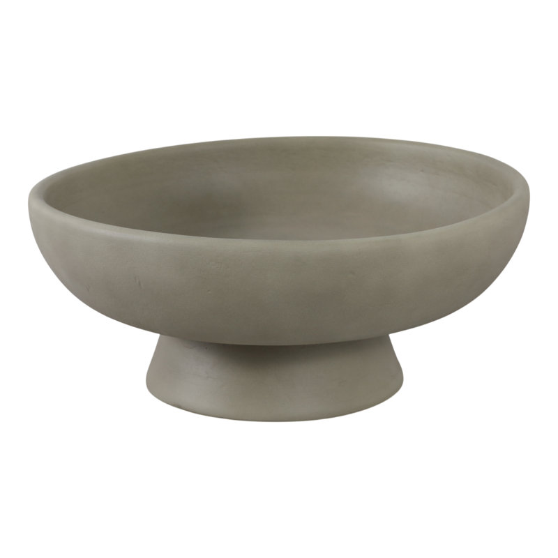 Bol Poterie Base en terre cuite piédestal pour bureau à domicile, salon, décoration moderne et décontractée - 5 po vert, Vert