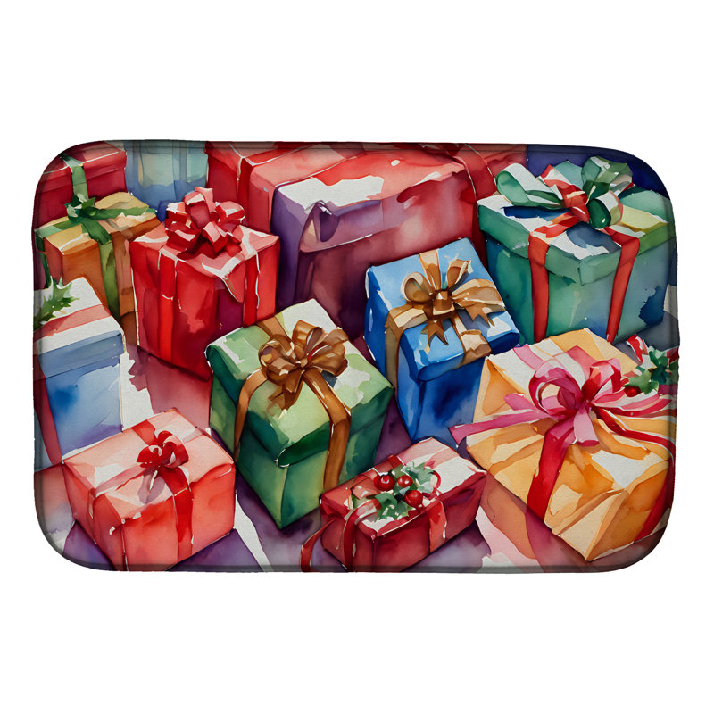 Christmas Gifts Dish Drying Mat
