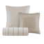 Ensemble d'édredon pour grand lit 8 pièces Jarvis Taupe-127275566-111531608
