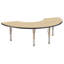 Table d'activité demi-lune 36 "x 72" avec pieds réglables-99075978-39310950