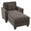 Chaise longue rembourrée Calbert