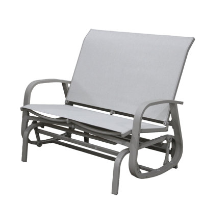 Fauteuil coulissant à deux places Innisbrook avec nouveaux accoudoirs