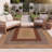 Welling Woven Performance Machine Washable Performance Chevron Indoor/Outdoor Area Rug-2034280357