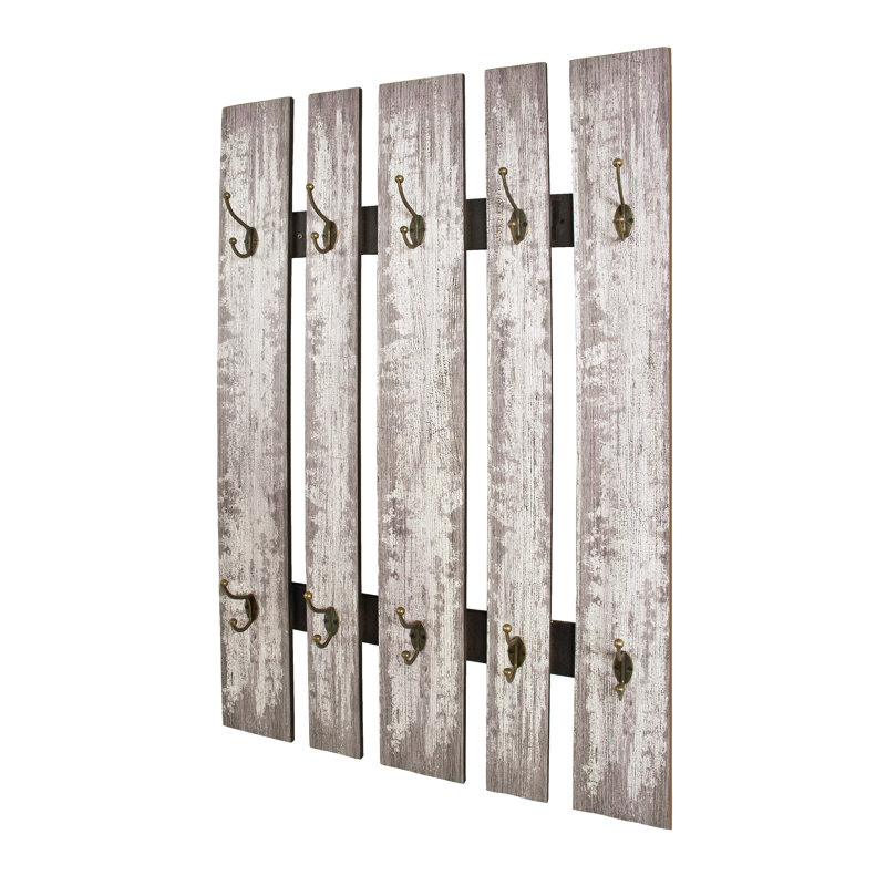 Buchanan Wall 10 - Hook Wall Mounted Coat Rack