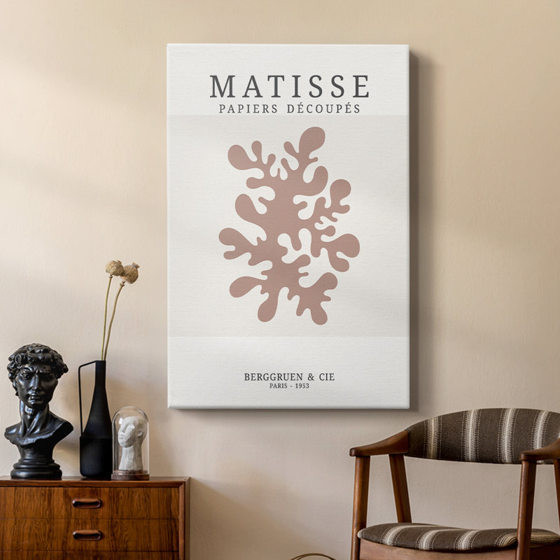 Matisse CD XXX, reproduction d'art encadrée sur mesure, galerie Cavas, H 18 po x l 12 po