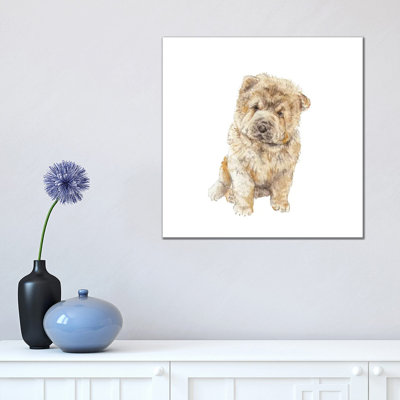 Chow Chow 1 Piece Wrapped Canvas Painting