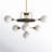 Andrea 7 - Light Dimmable Sputnik Modern Linear Chandelier