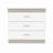 31.8 " W 3 - Drawer Dresser