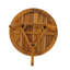 Table d'appoint ronde en acacia