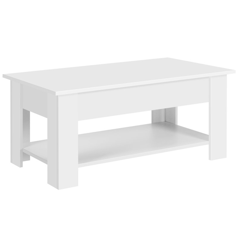 Table basse à 4 pieds avec rangement Olinger
