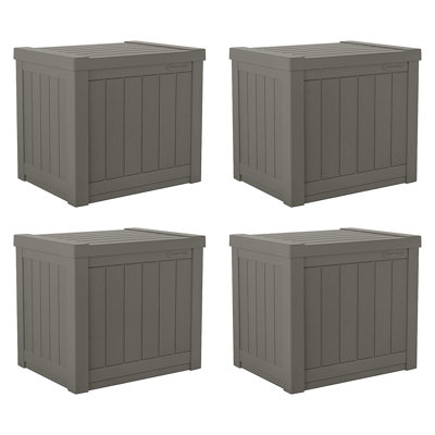 Suncast 22 Gallons Water Resistant Resin Deck Box