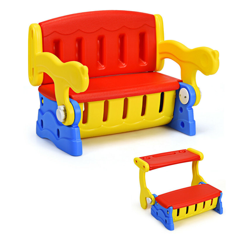 Mulligan Kids and Chair Set, Red