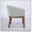 Chaise de salle à manger demi-tonneau Mid-Century-1017826349