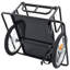 Bike Trailer 130x73x48,5 cm Steel Black