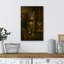 Chat avec martini, art mural sur toile-115244599-115244602-115244600