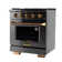 Kucht 30" 4.2 Cubic Feet Natural Gas Freestanding Convection Range