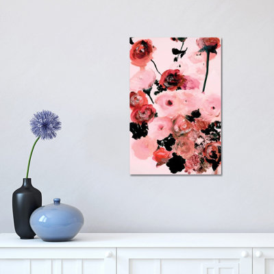 Flora 1 Piece Wrapped Canvas Wall Art