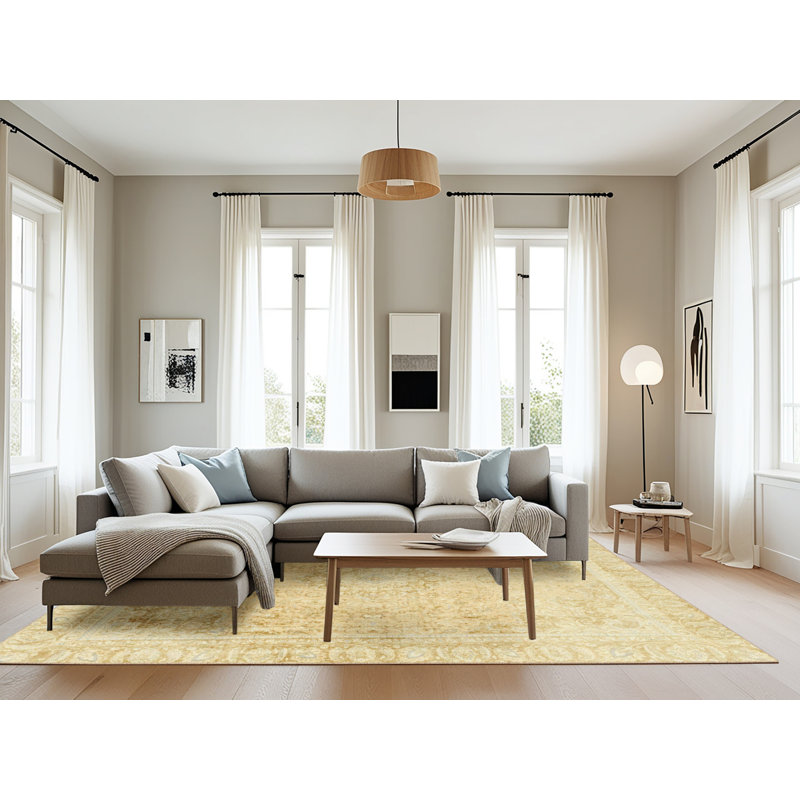 Tapis abstrait moderne 2124, Rectangle 8 pi x 12 pi