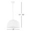 Luminaire suspendu extensible 15 po Crane