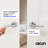 Halo Privacy Door Lever Modern Concealed Design For (Bed & Bath) – Sleek Minimalist Style in Chrome-114645536