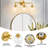 3 Light Diammable Bathroom Vanity Light Gold With Clear Glass-439114616-439114503