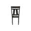 Chaise d'appoint rembourrée (ensemble de 2)