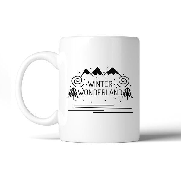 The Holiday Aisle® Mcdade Winter Wonderland Coffee Mug | Wayfair