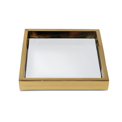 Square Mirror Tray -
