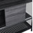 Wieteke Industrial Bar Cabinet with Wine Rack Wood and Metal Storage Cabinet-1773584711