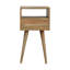 Fithian 30cm W Solid Wood Bedside Table-909566801