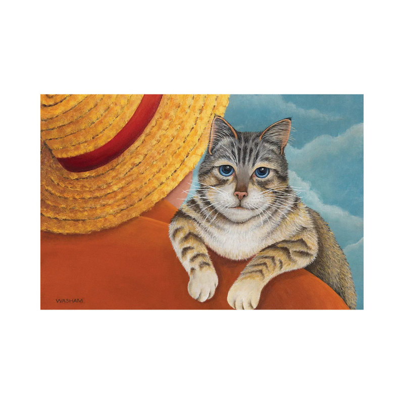 Socrates by Lowell Herrero - Wrapped Canvas Painting, 101.6 cm H x 66.04 cm W x 3.175 cm D