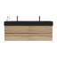 Meuble-lavabo 48 po avec lavabo à quartz et tiroirs noirs doux, meuble-lavabo mural flottant-2129197651-2129197649
