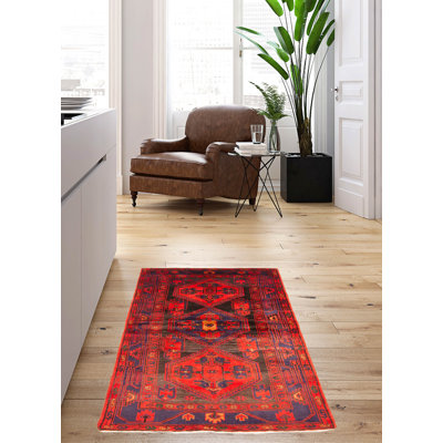 Tapis noir Konya Anatolian 4 pi 2 po x 6 pi 7 po