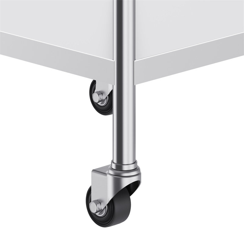 Table de travail en acier inoxydable