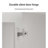 Ziyah Modern Wardrobe with Scalable Hanging Rod and Spacious Storage-381672280